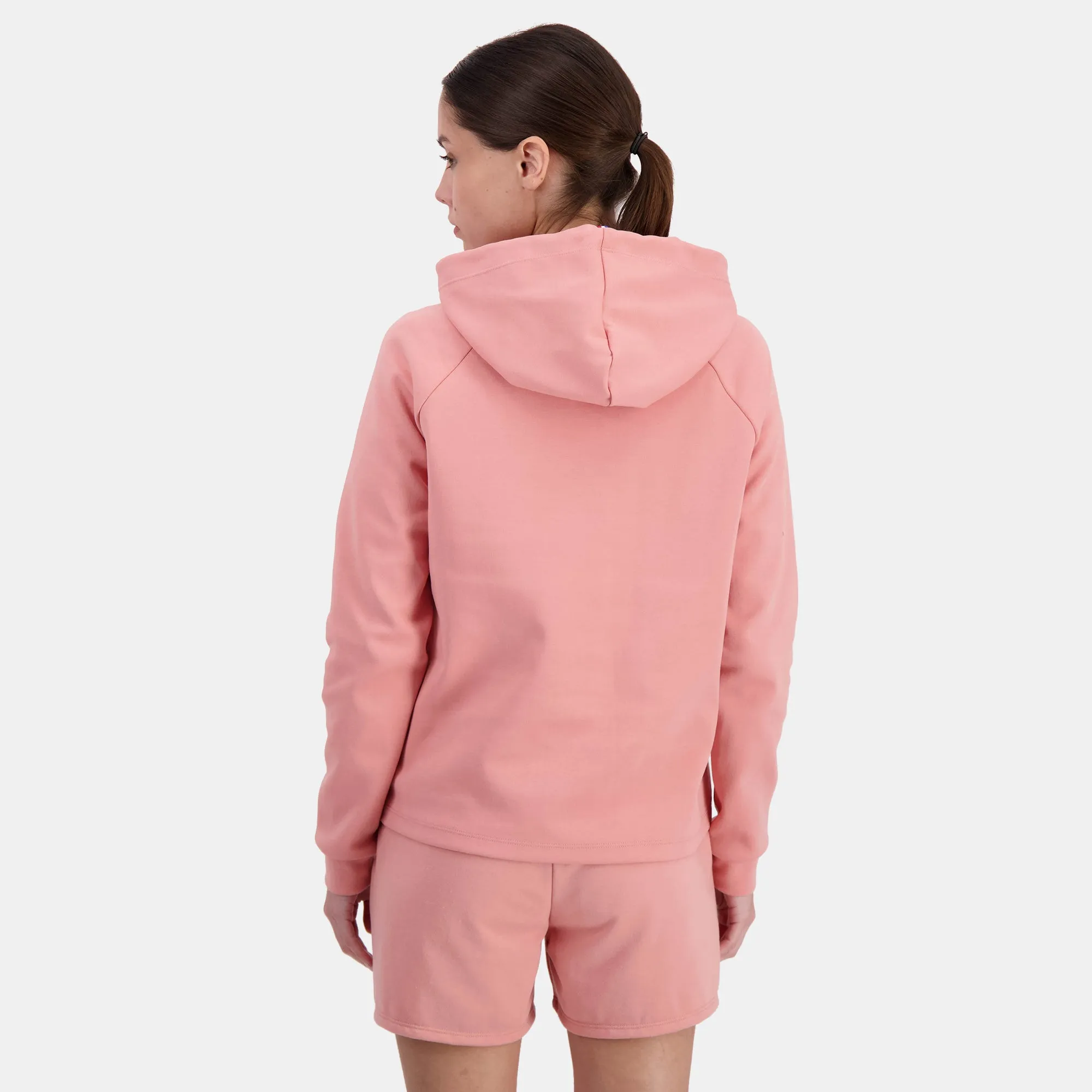 2422047-ESS Hoody N°1 W rosette | Sweat à capuche Femme