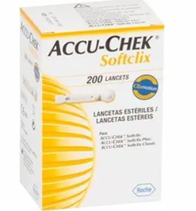 ACCU CHEK SOFTCLIX LANCET C200