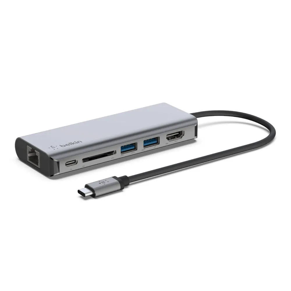 Adaptador Dock multipuerto USB-C 6 en 1 de Belkin