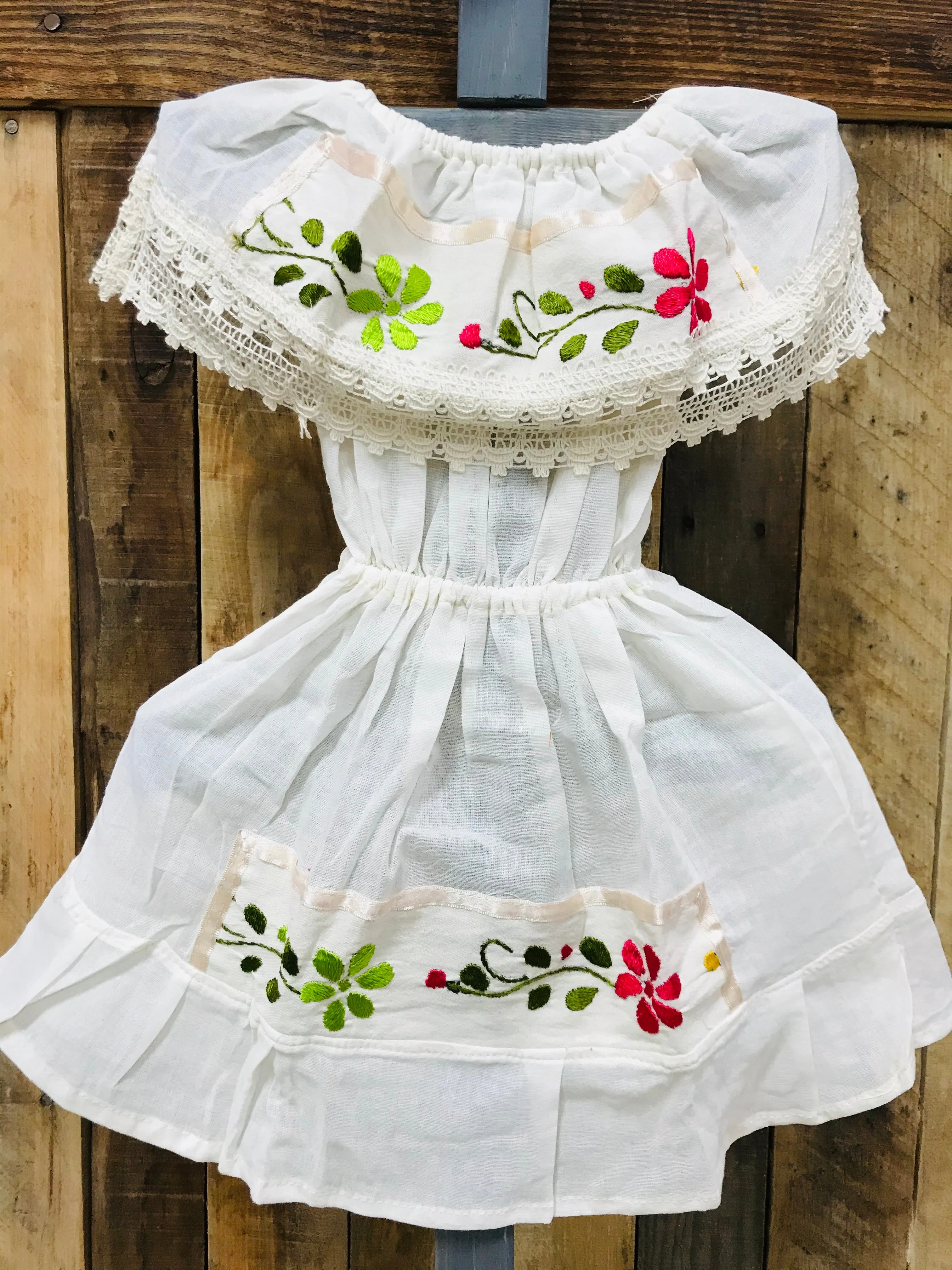 Aro Embroider Campesino Children Dress