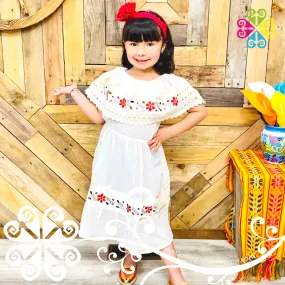 Aro Embroider Campesino Children Dress