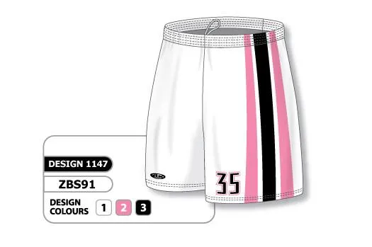 Athletic Knit Diseño corto personalizado de baloncesto sublimado 1147