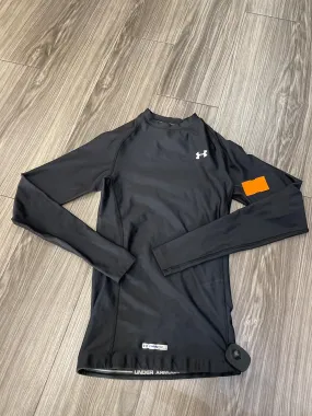 Athletic Top Long Sleeve Collar By Under Armour  Size: S