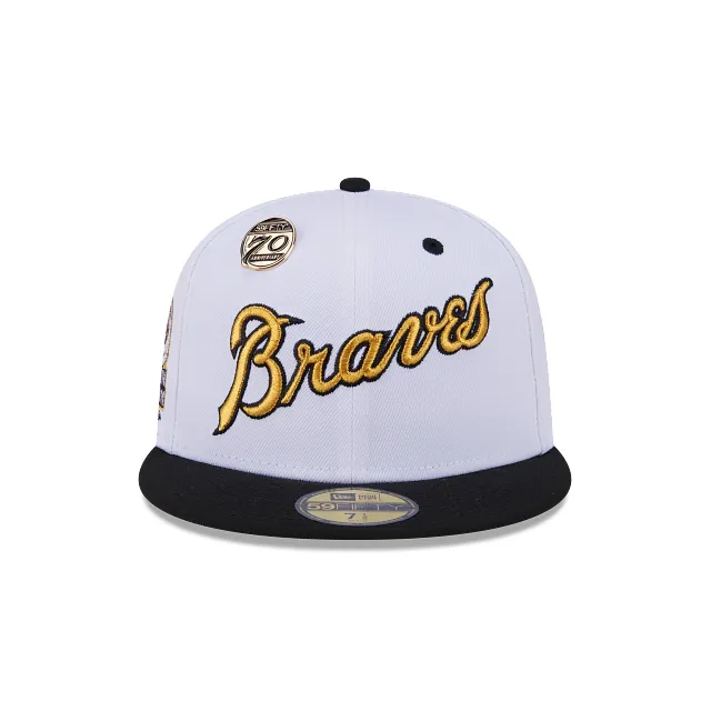 Atlanta Braves MLB 70th Anniversary 59FIFTY Day Cerrada