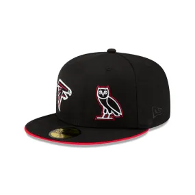 Atlanta Falcons OVO X NFL 59FIFTY Cerrada