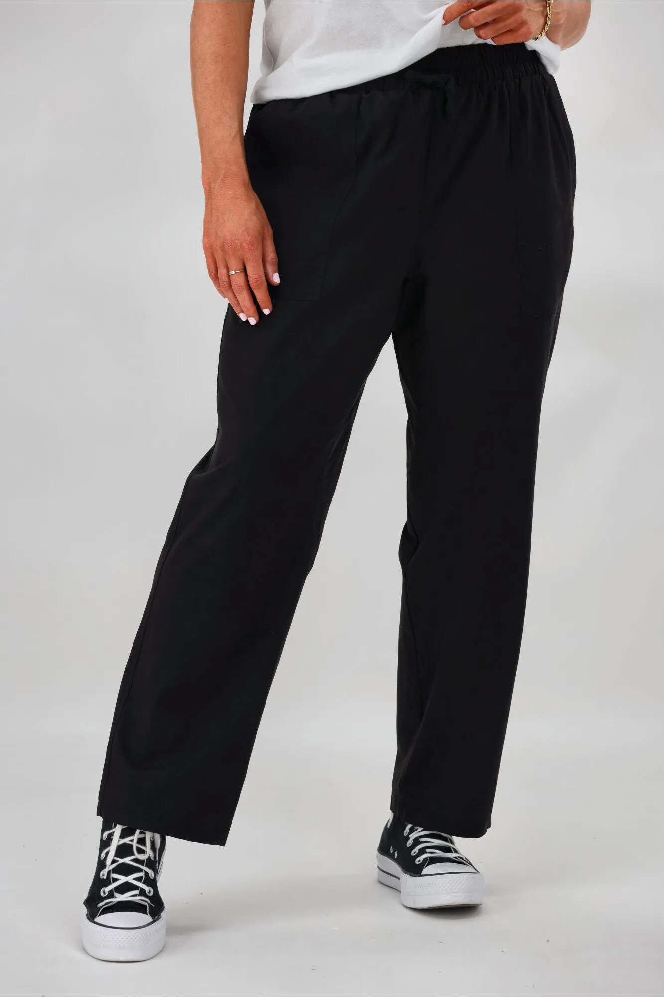 Betty Basics Santa Monica Pant Carbon