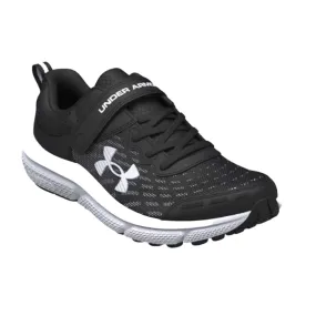 Big Boy Under Armour Assert 10 AC in Black/White/White