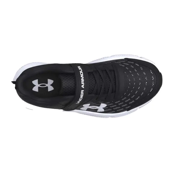 Big Boy Under Armour Assert 10 AC in Black/White/White