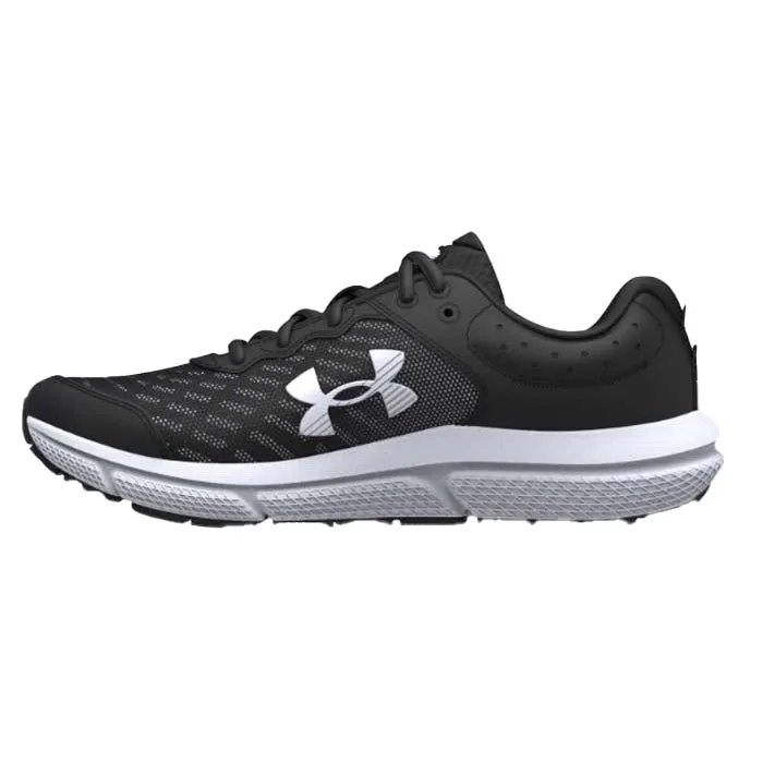 Big Boy Under Armour Assert 10 in Black/White/White