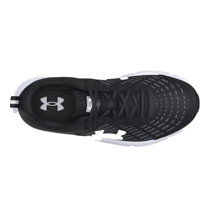 Big Boy Under Armour Assert 10 in Black/White/White