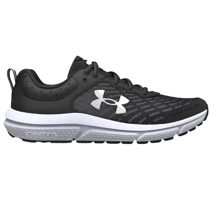 Big Boy Under Armour Assert 10 in Black/White/White