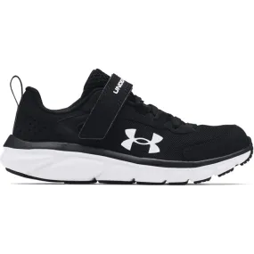 Big Boy Under Armour Assert 9 A/C in Black/White/White