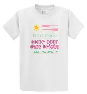 Birch Trail Color Your Days Bright Tee