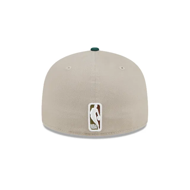 Boston Celtics NBA Tree Bark Fill 59FIFTY Cerrada