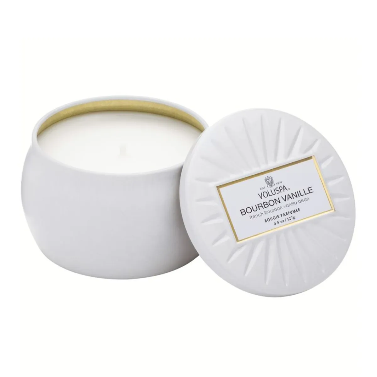 Bourbon Vanille Mini Tin Candle