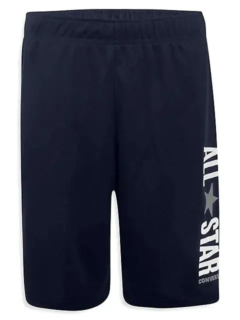 Boy's All Star Mesh Shorts Obsidian | Converse