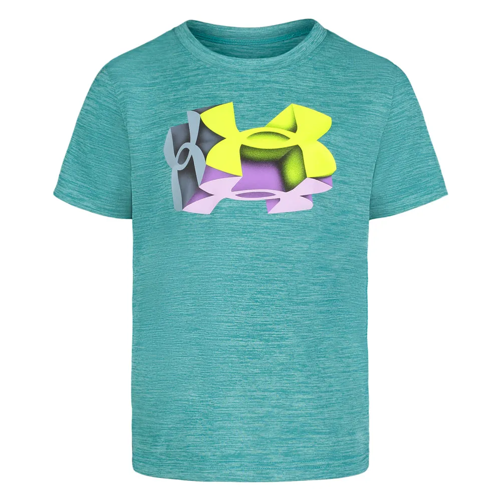 Boys' Under Armour Toddler 3D Big Logo T-Shirt