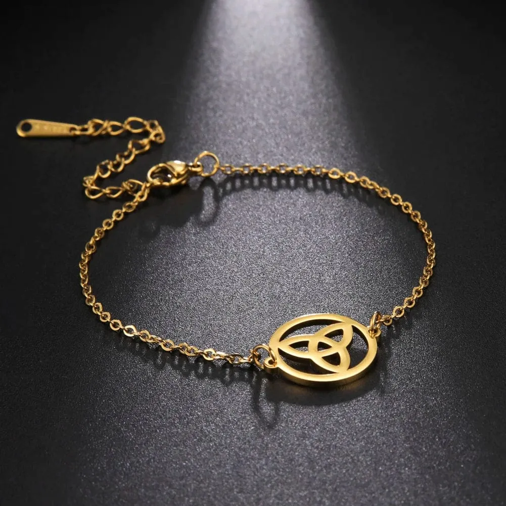 Bracelet viking Triquetra