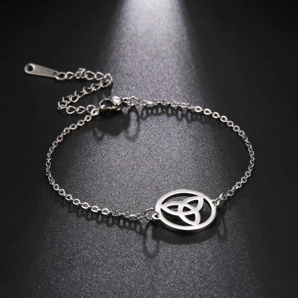 Bracelet viking Triquetra