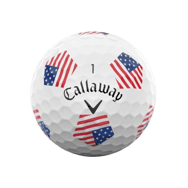 CALLAWAY BALLES CHROME SOFT TRUVIS USA