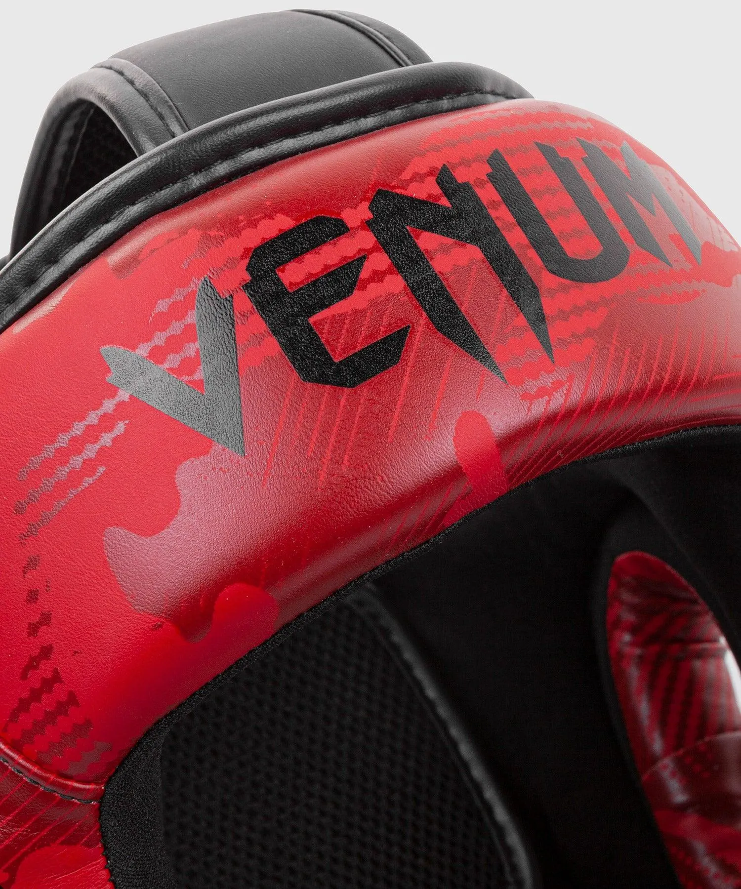 Casco de boxeo Venum Elite - Rojo Camo