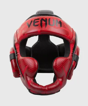 Casco de boxeo Venum Elite - Rojo Camo