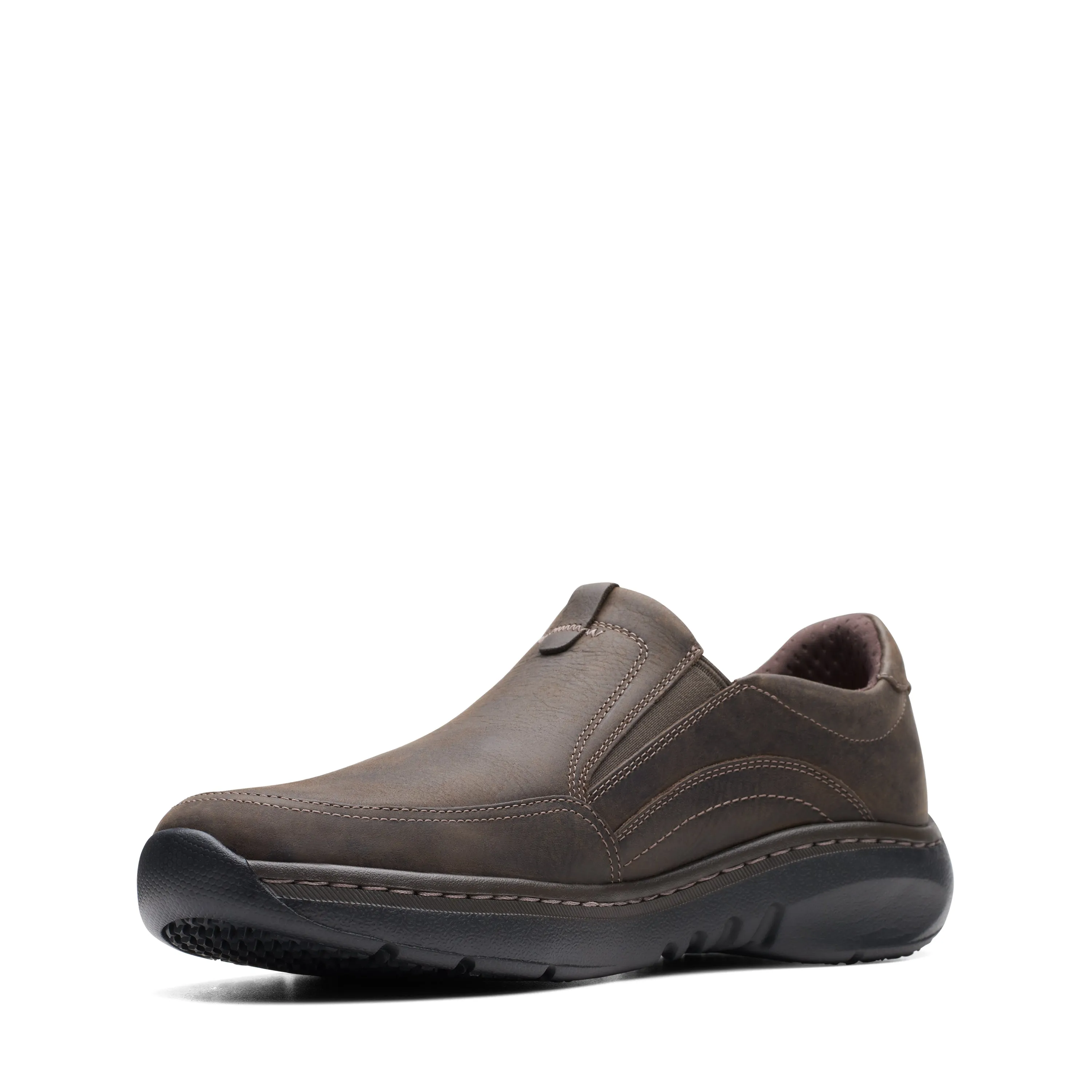 CLARKS | ZAPATOS CASUAL HOMBRE | CLARKS PRO STEP DARK BROWN TUMBLED | MARRÓN