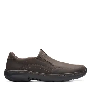 CLARKS | ZAPATOS CASUAL HOMBRE | CLARKS PRO STEP DARK BROWN TUMBLED | MARRÓN