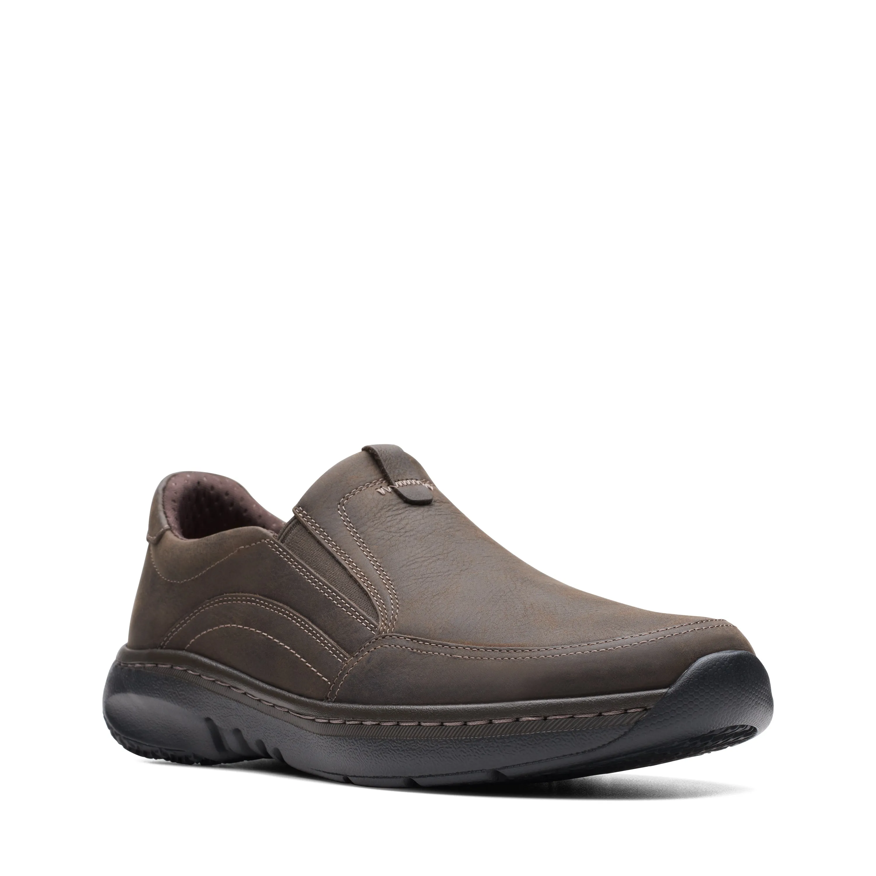 CLARKS | ZAPATOS CASUAL HOMBRE | CLARKS PRO STEP DARK BROWN TUMBLED | MARRÓN