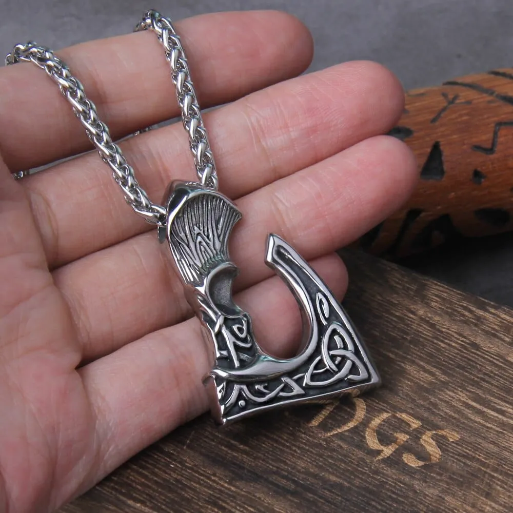 Collier Viking "Amulette de la Bataille Nordique"