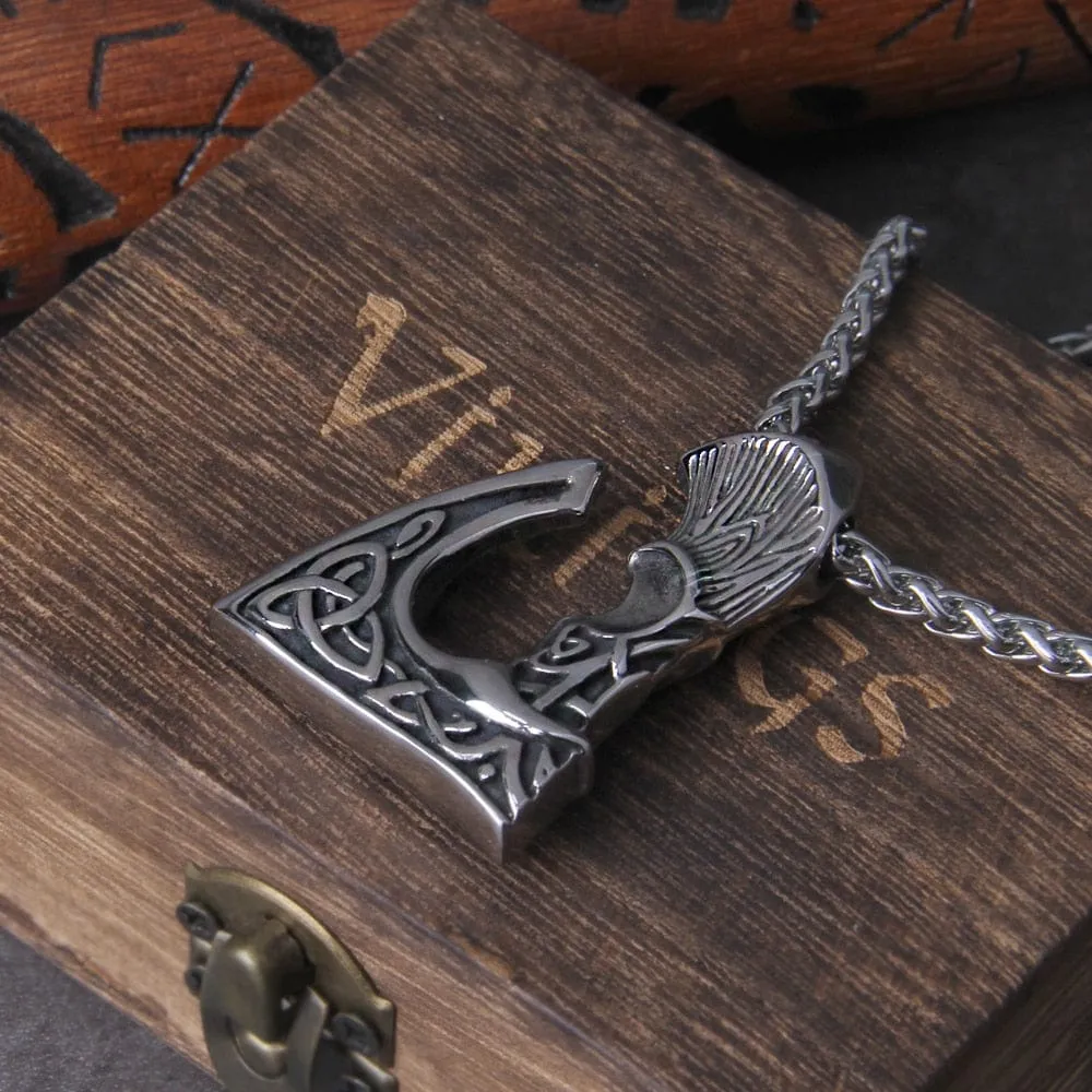 Collier Viking "Amulette de la Bataille Nordique"