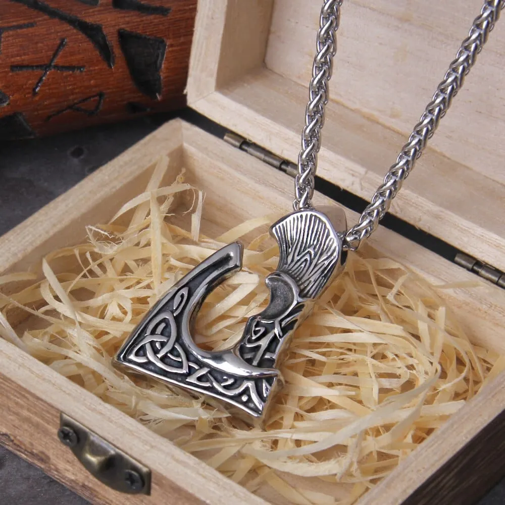 Collier Viking "Amulette de la Bataille Nordique"