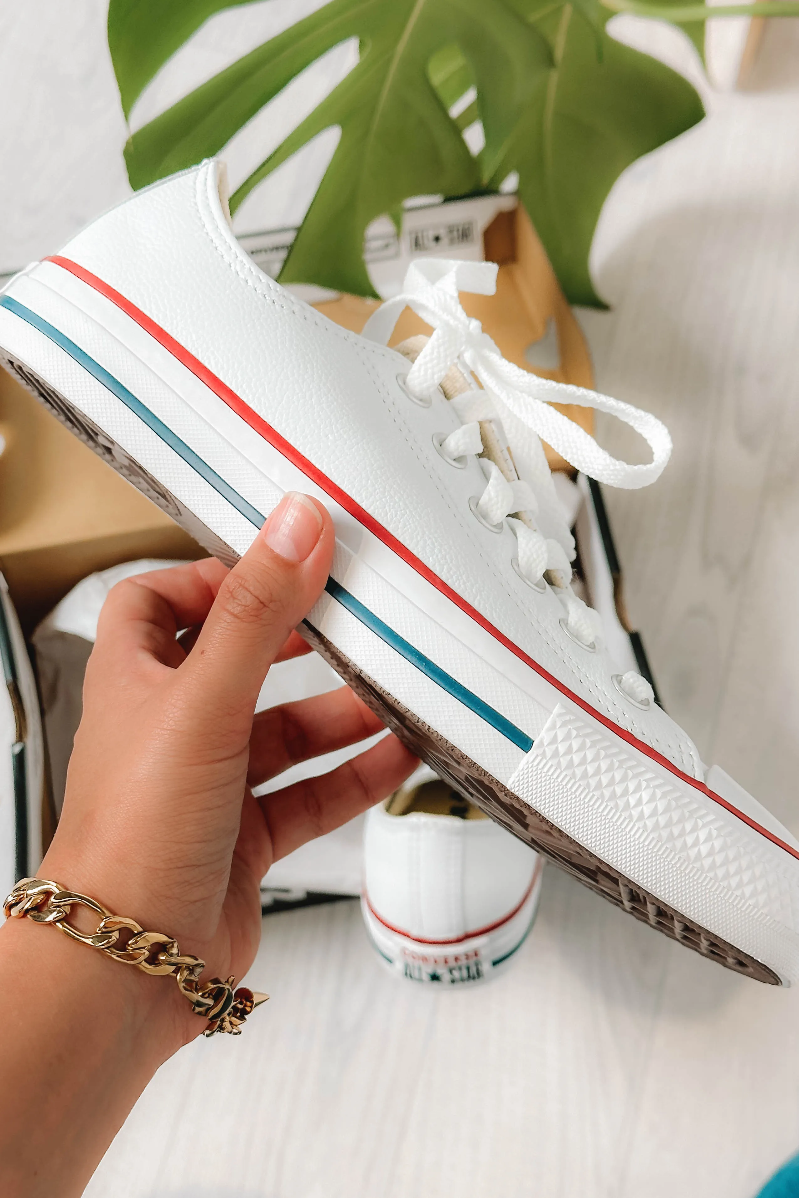 Converse Chuck Taylor All Star Leather Low White