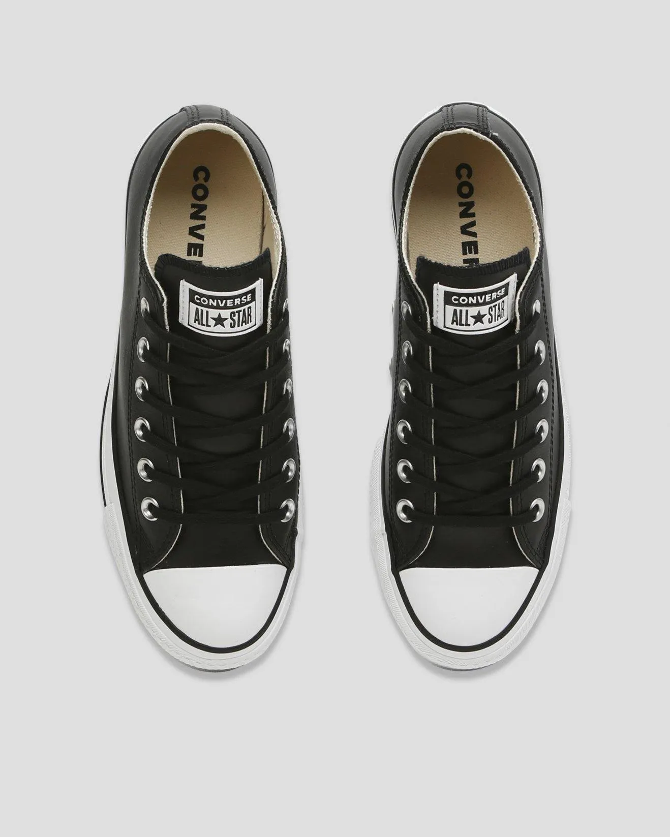 Converse Chuck Taylor All Star Lift Leather Low Black