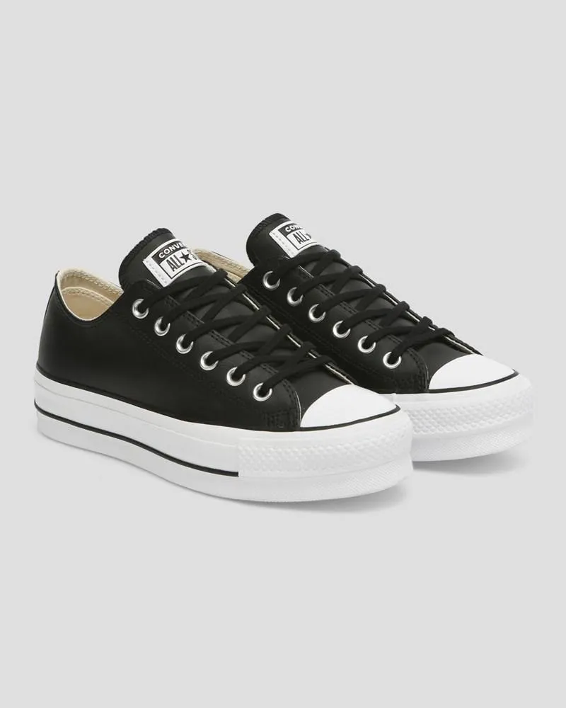 Converse Chuck Taylor All Star Lift Leather Low Black