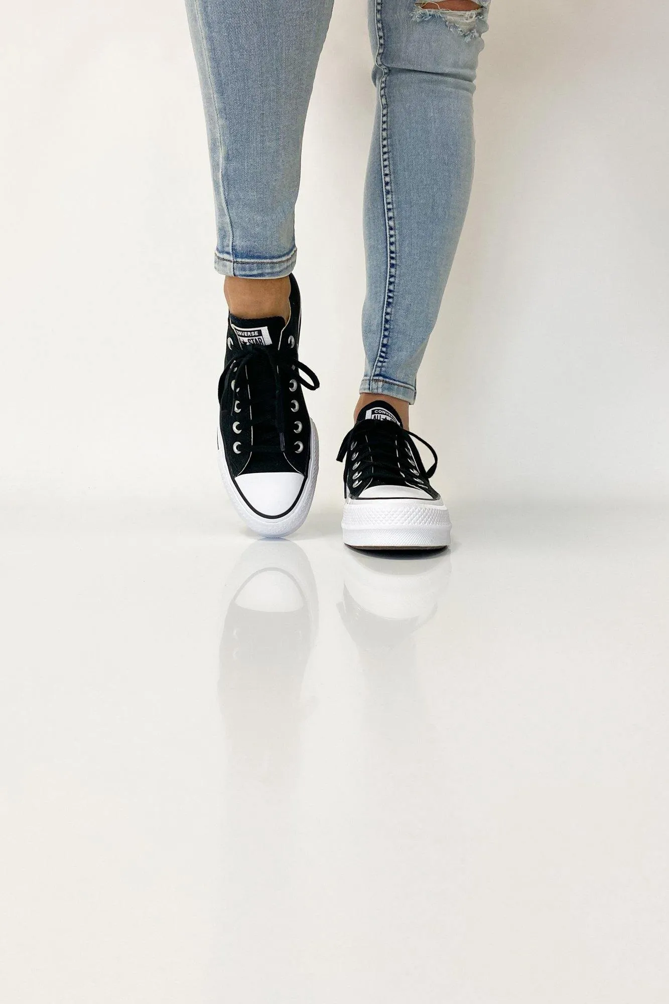 Converse Chuck Taylor All Star Lift Low Black