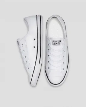 Converse Chuck Taylor Dainty Leather Low White