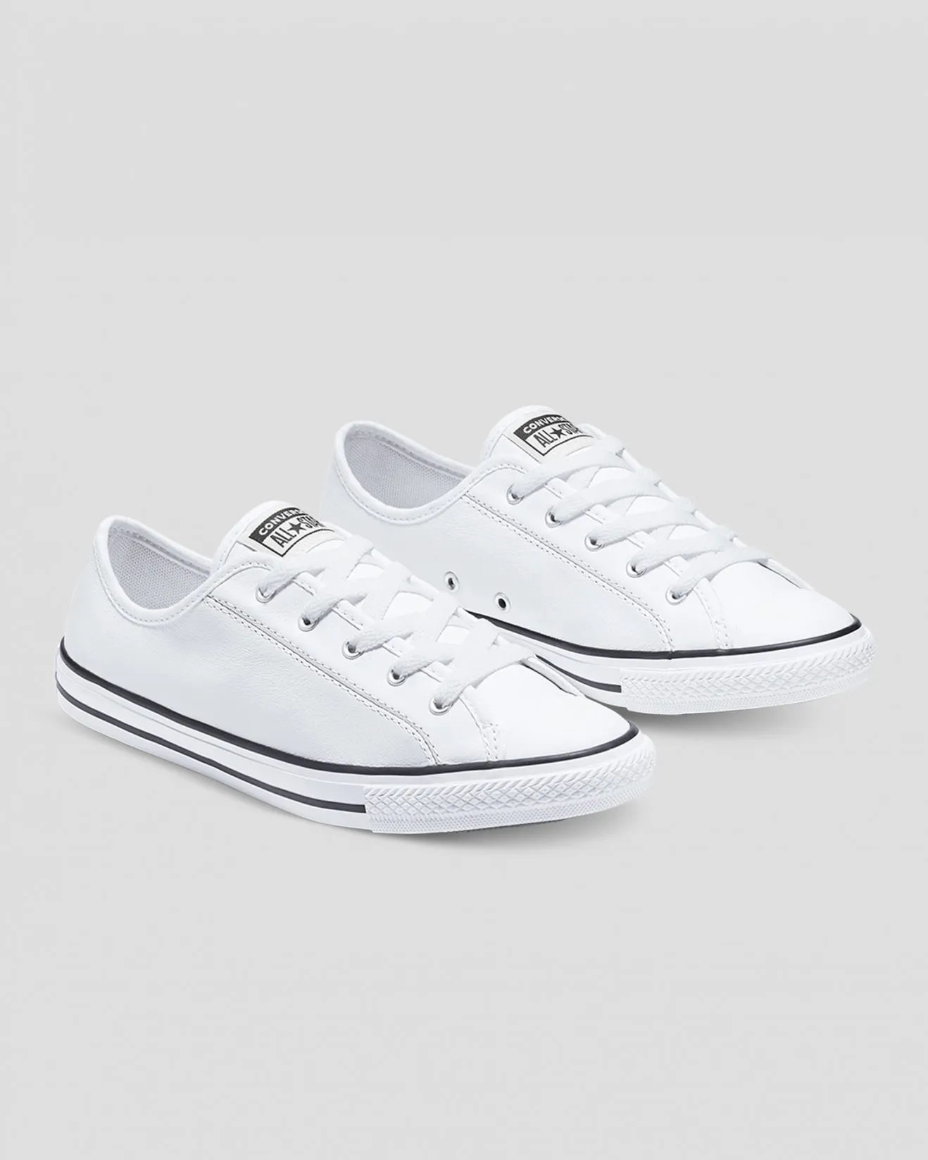 Converse Chuck Taylor Dainty Leather Low White