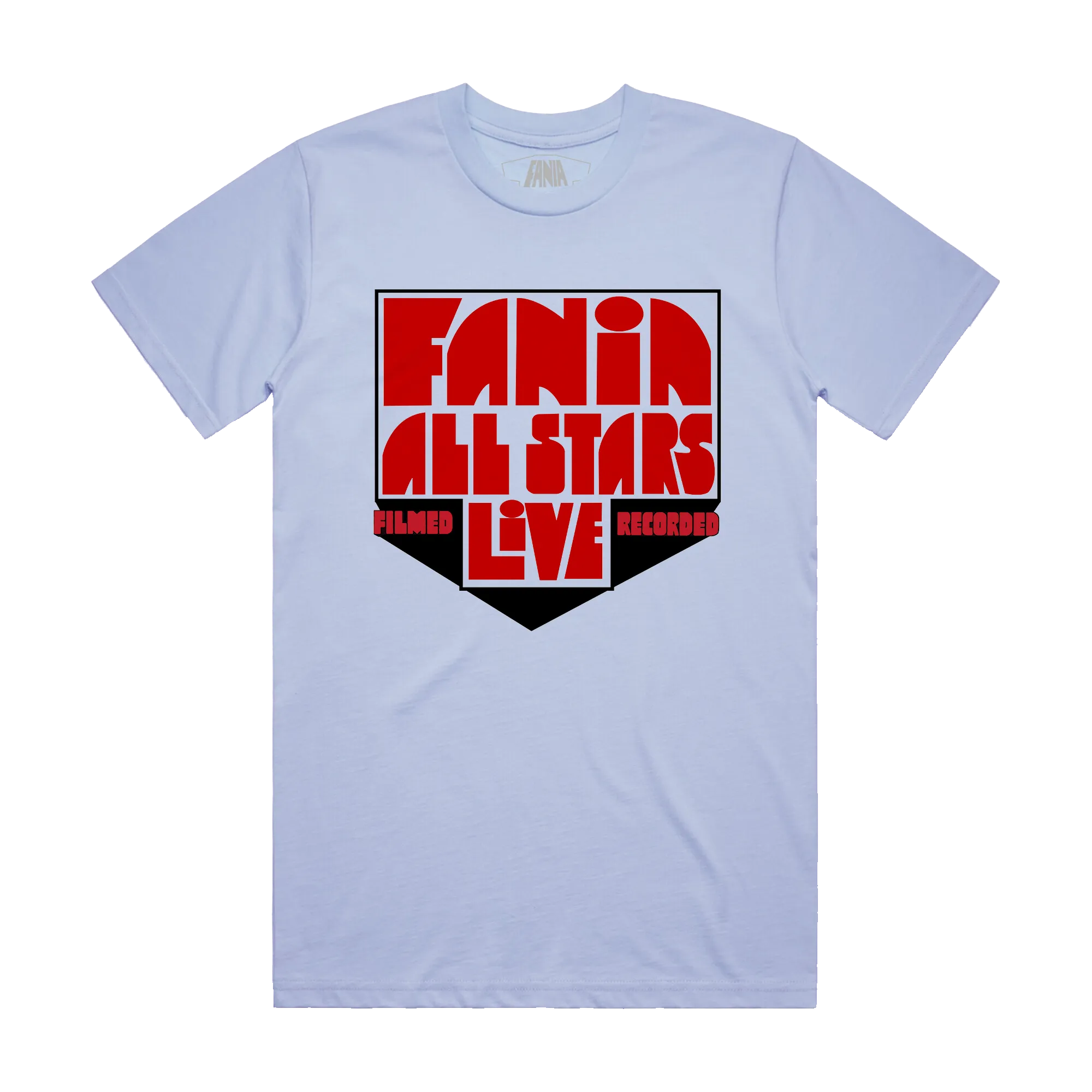 Fania All Stars Logo Light Blue T-Shirt