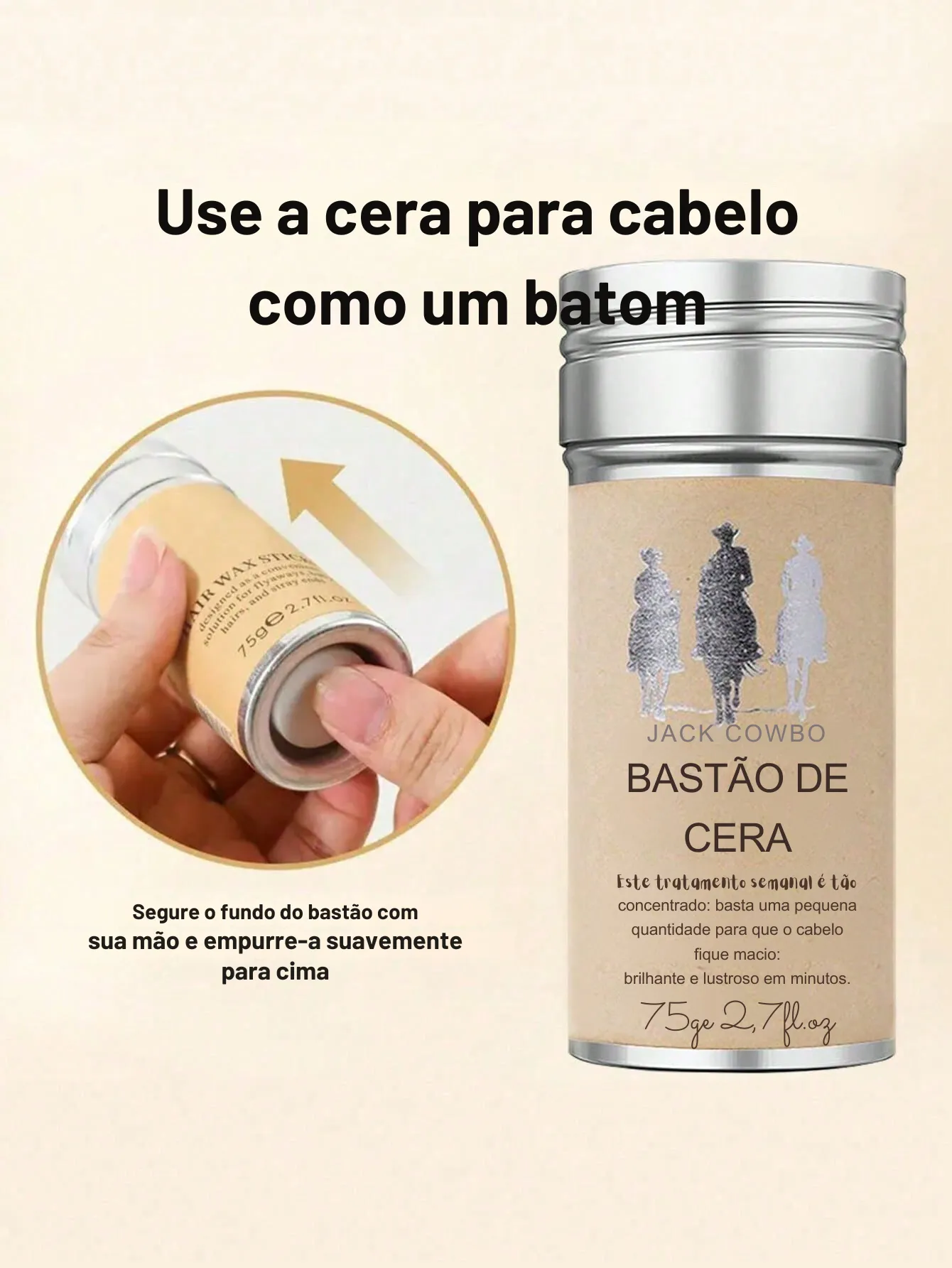 Gel Anti Frizz em Bastão