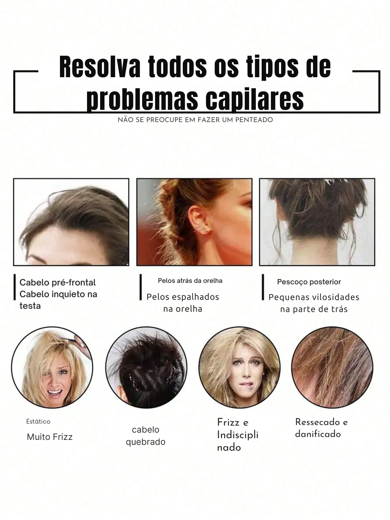 Gel Anti Frizz em Bastão