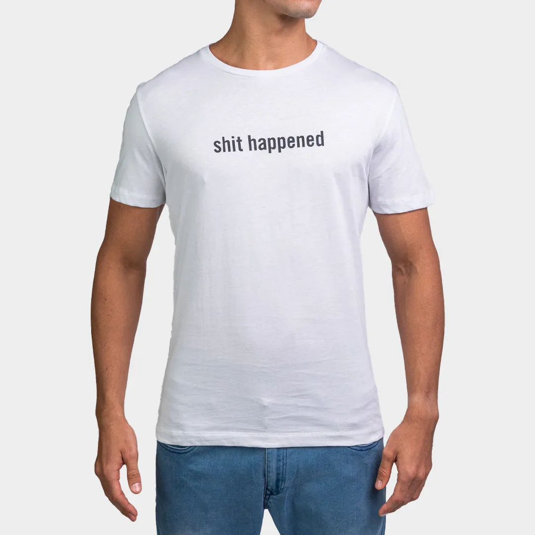 Genderless Voicewear T-Shirt - Sh*T Happened