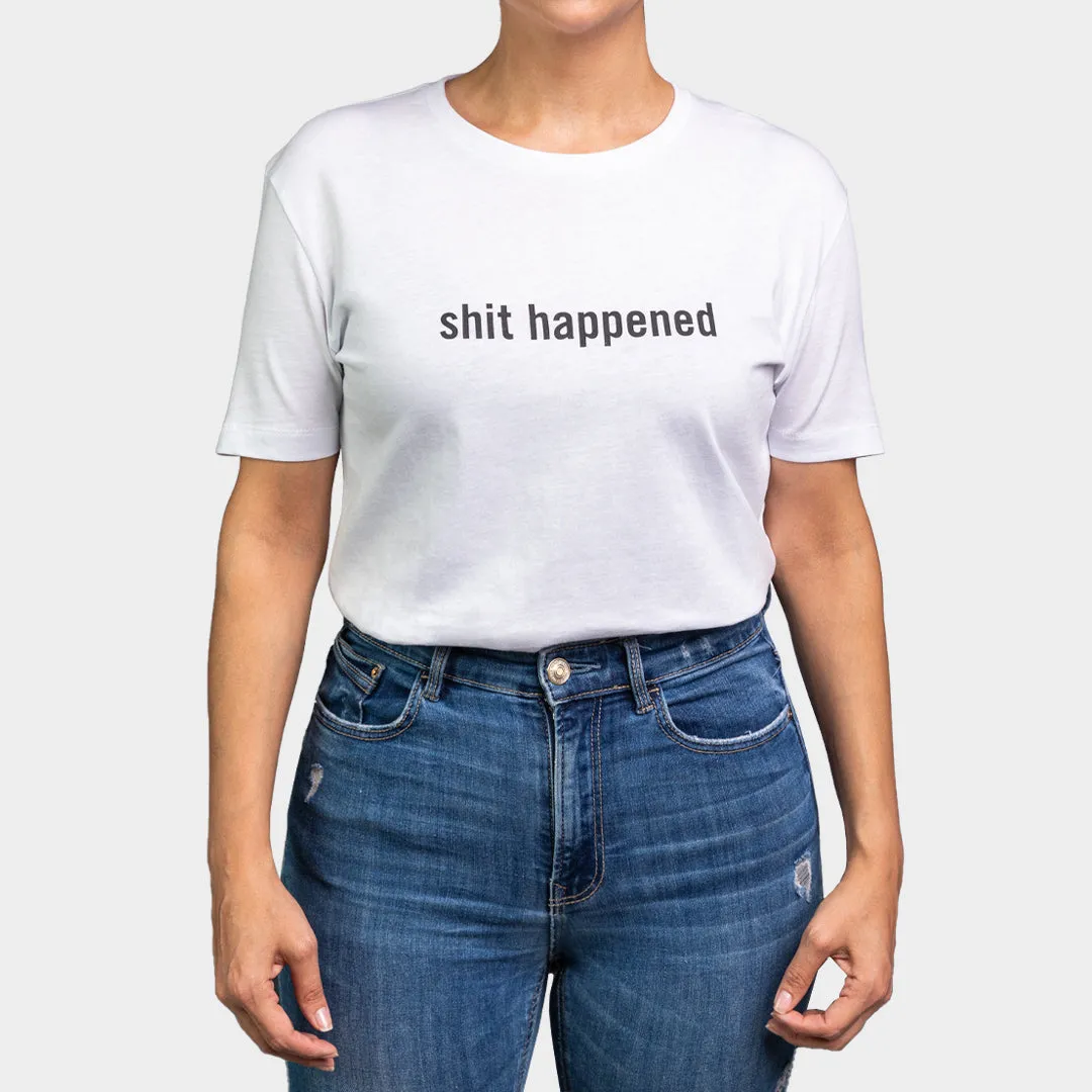 Genderless Voicewear T-Shirt - Sh*T Happened