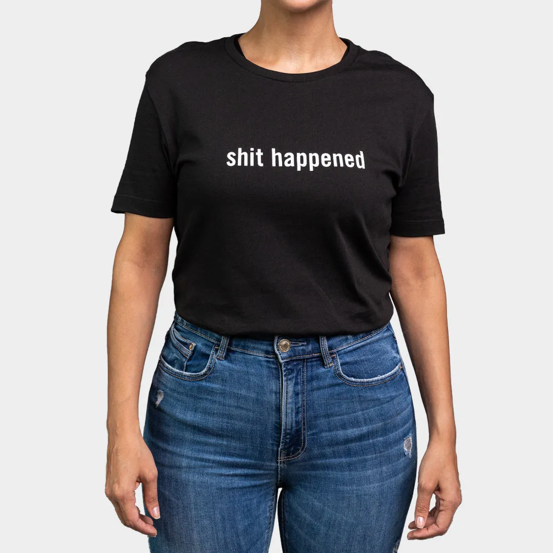 Genderless Voicewear T-Shirt - Sh*T Happened