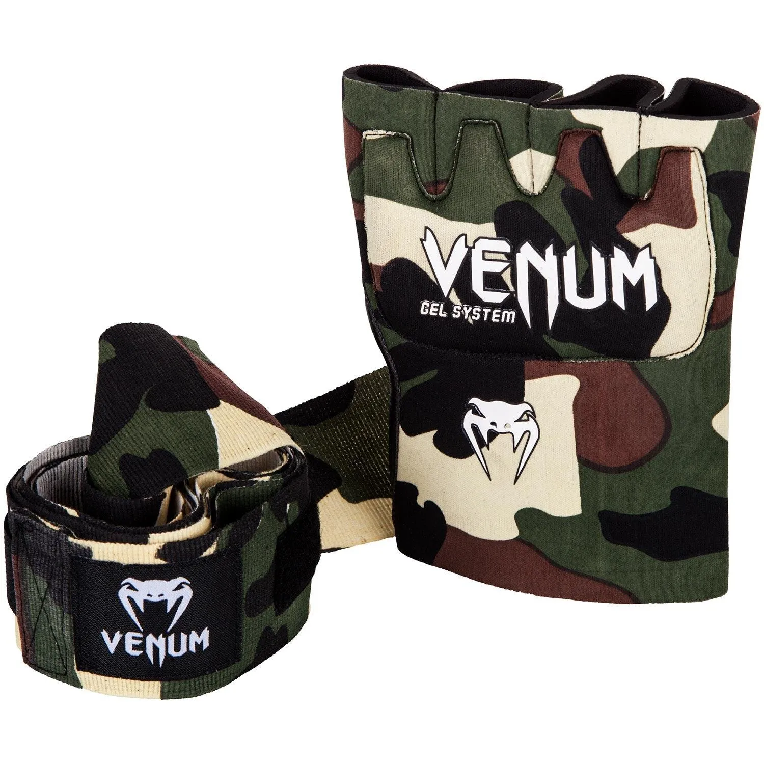 Guante venda Venum Kontact Gel - Camo Bosque