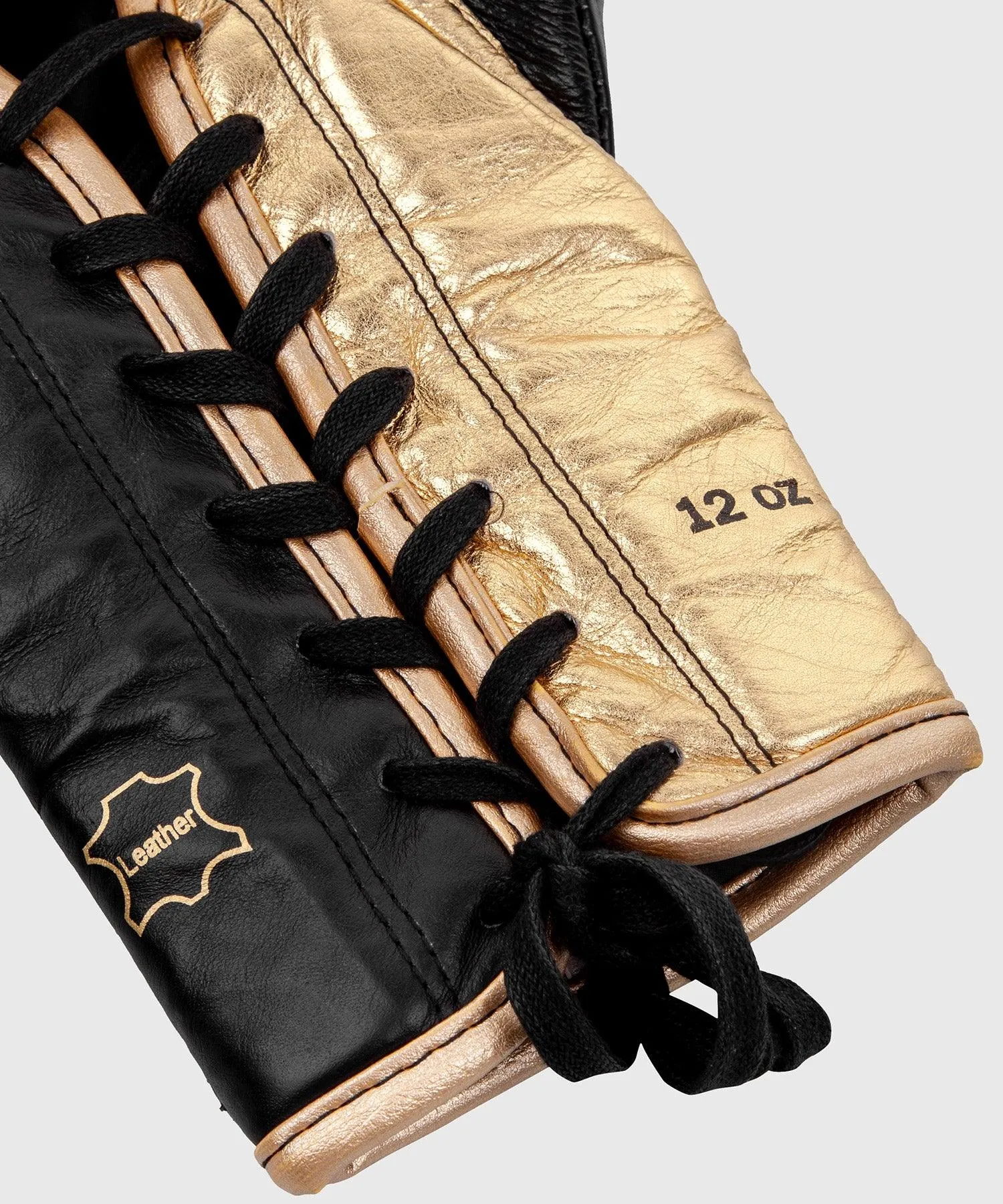 Guantes de Boxeo profesional Venum Shield – cordones - Negro/Oro