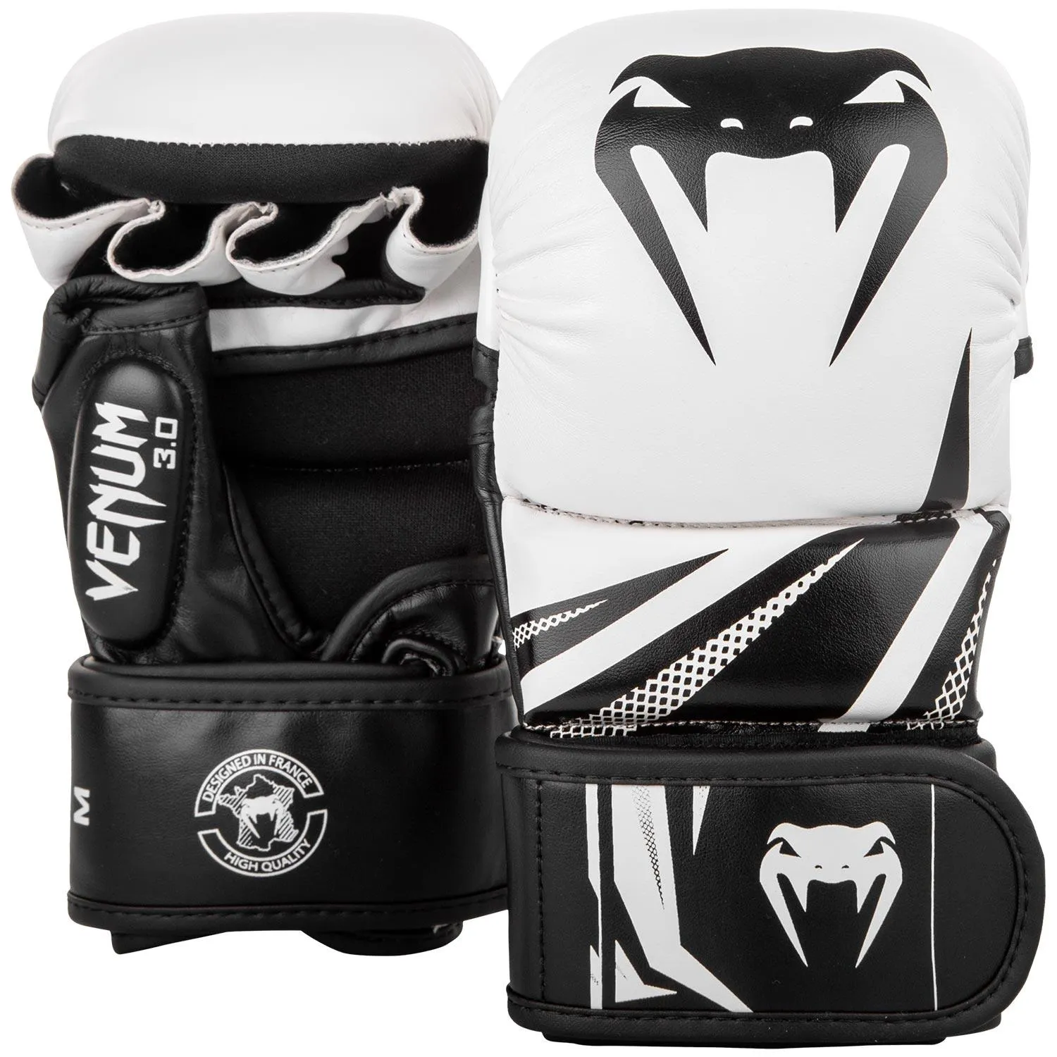 Guantes de Enfrentamiento Venum Challenger 3.0 - Blanco/Negro