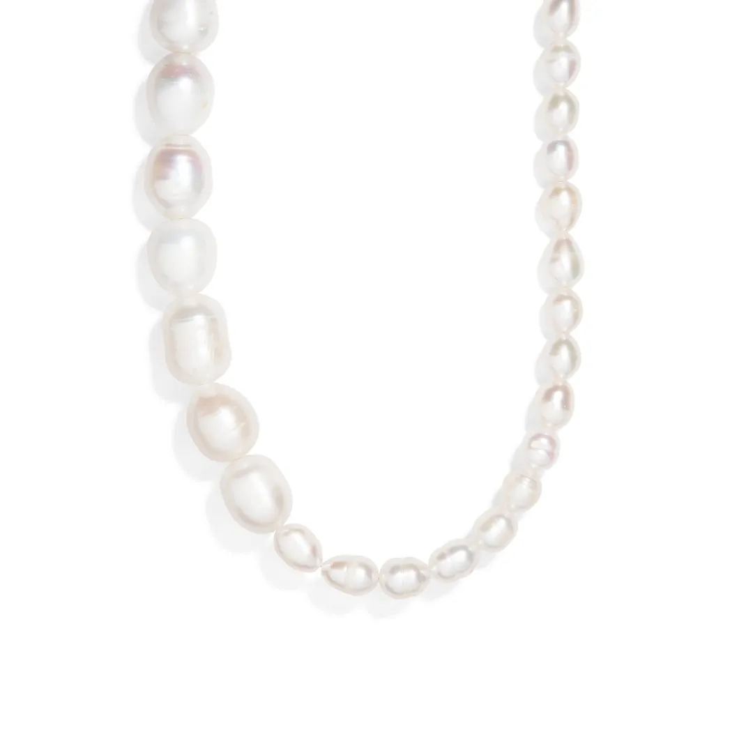 HALF & HALF PEARLS NECKLACE