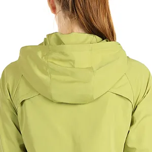 icyzone Lightweight Windbreaker Jackets for Women - Athletic Running Outdoor Packable Zip-up Hoodie