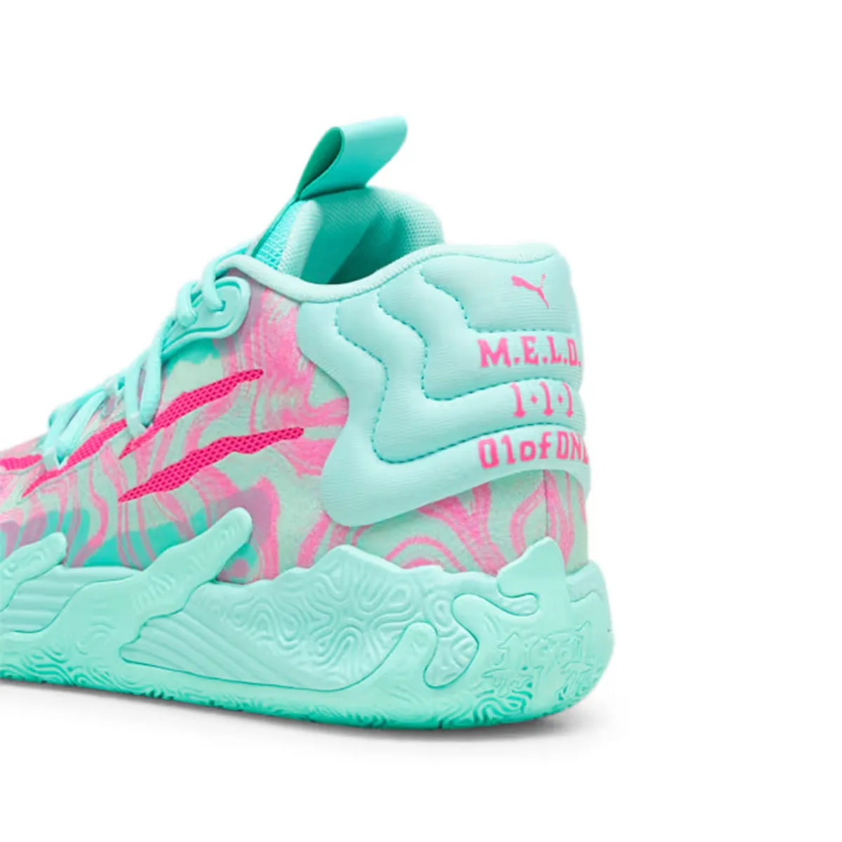 LaMelo Ball MB.03 Electric Peppermint Miami Edition Sneakers - Dynamic Style Innovator